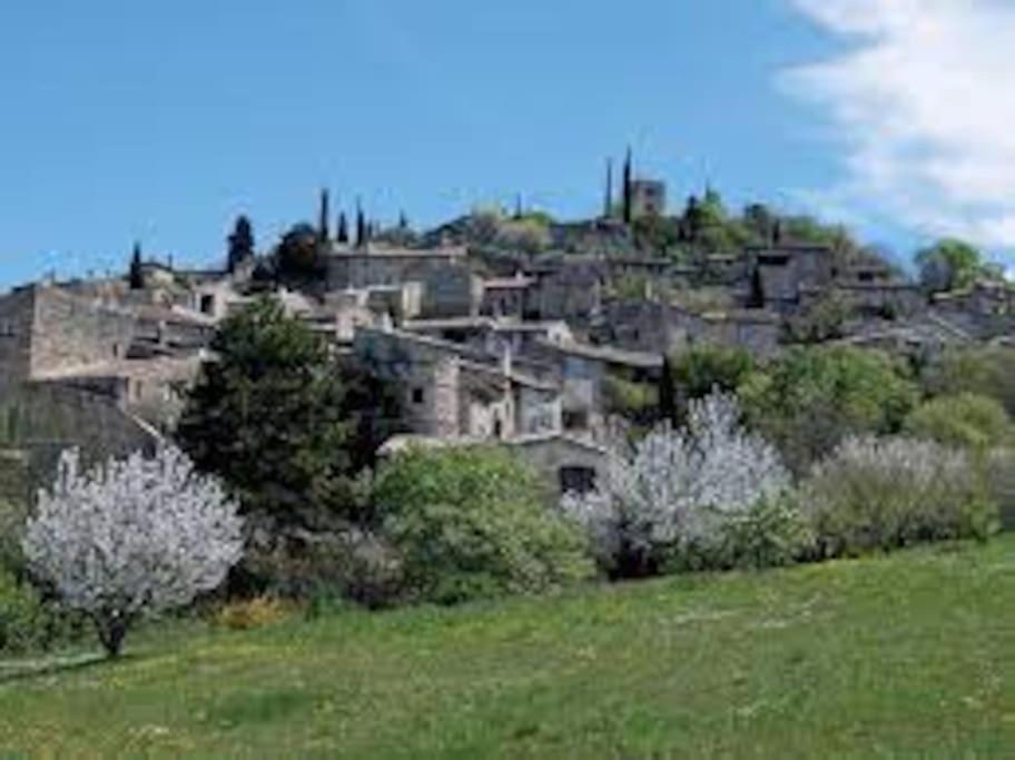 La Maison Bleue Grane Exterior foto